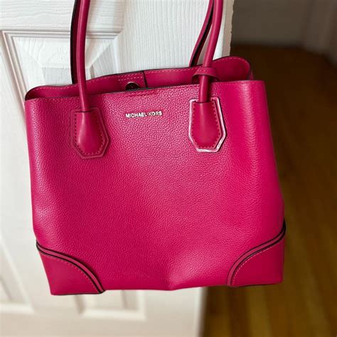 michael kors boston bag pink|michael kors large pink tote.